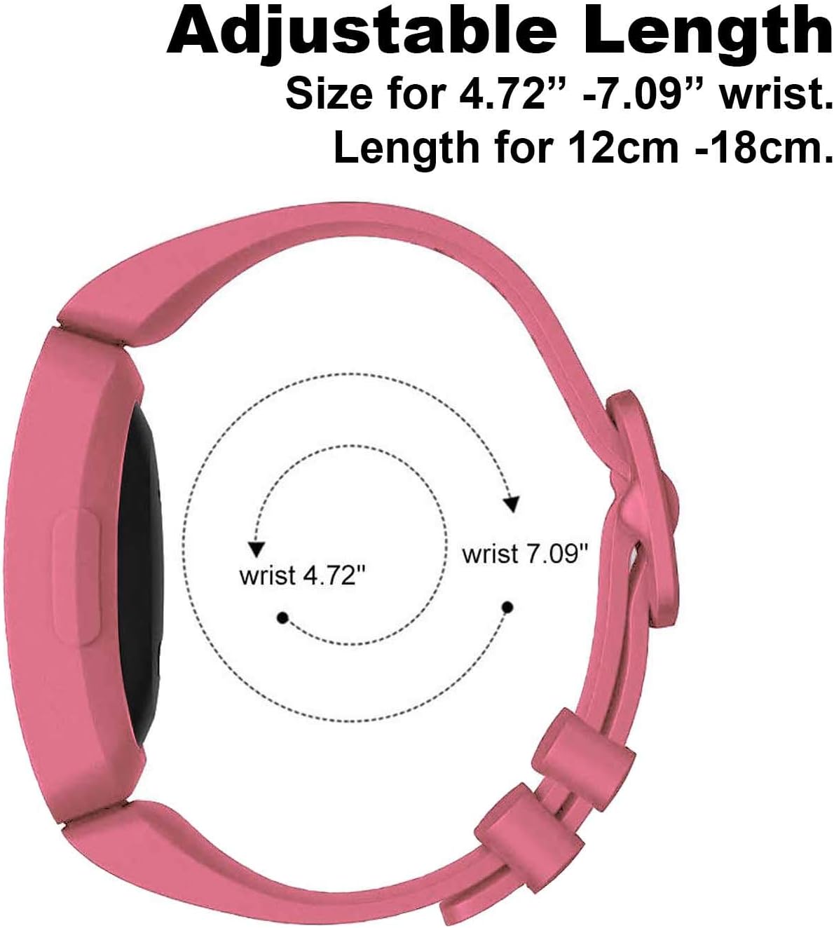 Compatible with Fitbit Ace 2 Bands for Kids 6+, Soft Silicone Waterproof Bracelet Accessories Sport Strap Boys Girls bands Compatible for Fitbit Ace 2 - Image 3