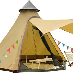 12’x10’x8’Dome Camping Tent 5-6 Person 4 Season Double Layers Waterproof Anti-UV Windproof Tents Family Outdoor Camping Tent | Double Layers, Waterproof, Anti-UV, Windproof, Family, Outdoor