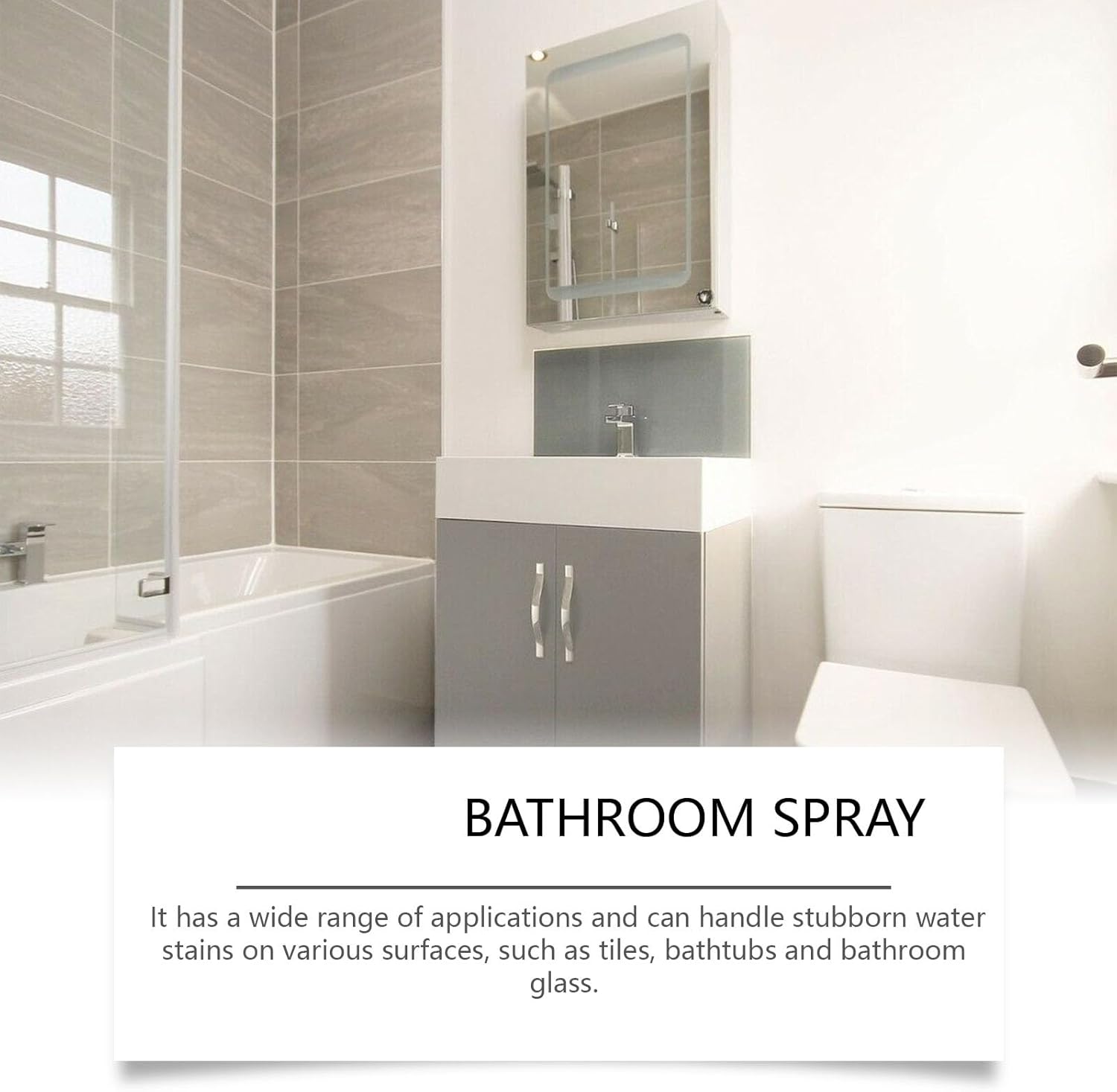 Gefanly Bathroom Cleaner, 20 Fl Oz Powerful Pink Bathroom Cleaner Spray, Bathrooms Descaler Foam Cleaners for Sink Tub Floor Tile (2pcs) - Image 5