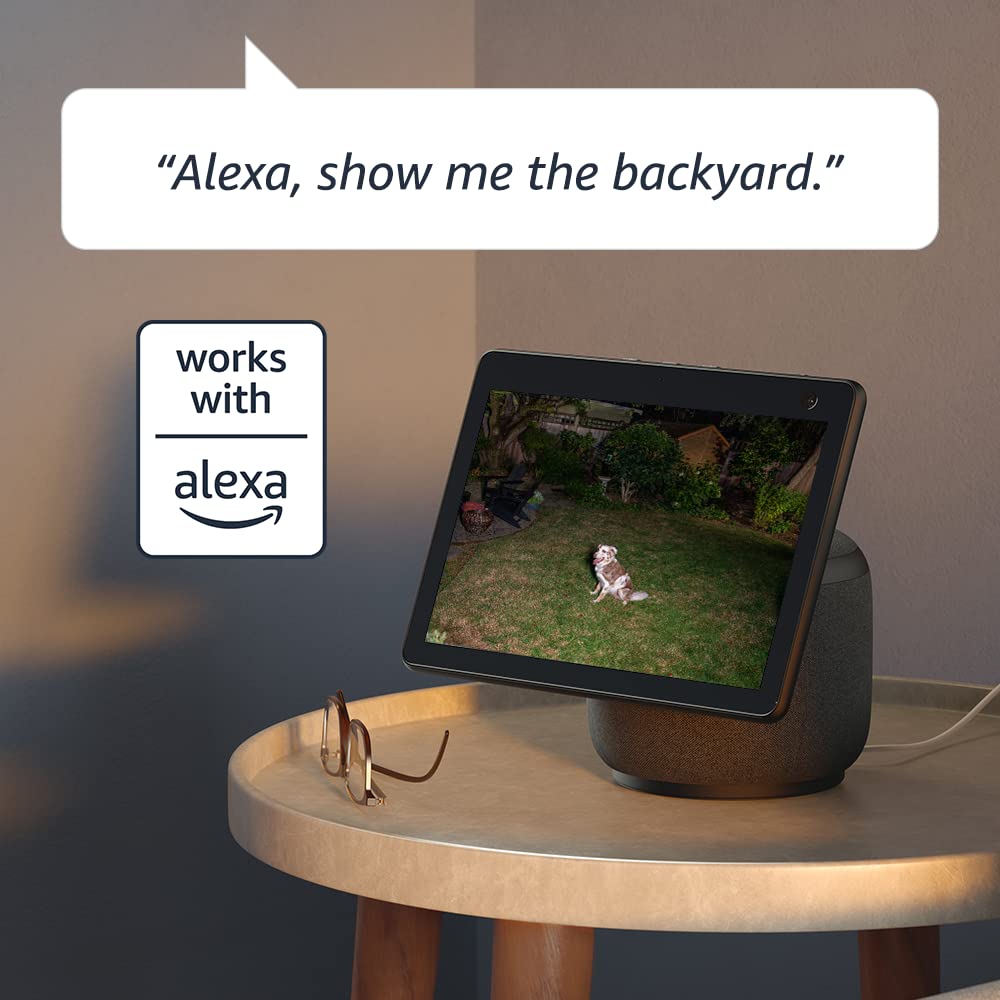 Blink Wired Floodlight Camera, Smart security camera, 2600 lumens, HD live view, enhanced motion detection, built-in siren, Works with Alexa, 1 camera (White) - Image 5