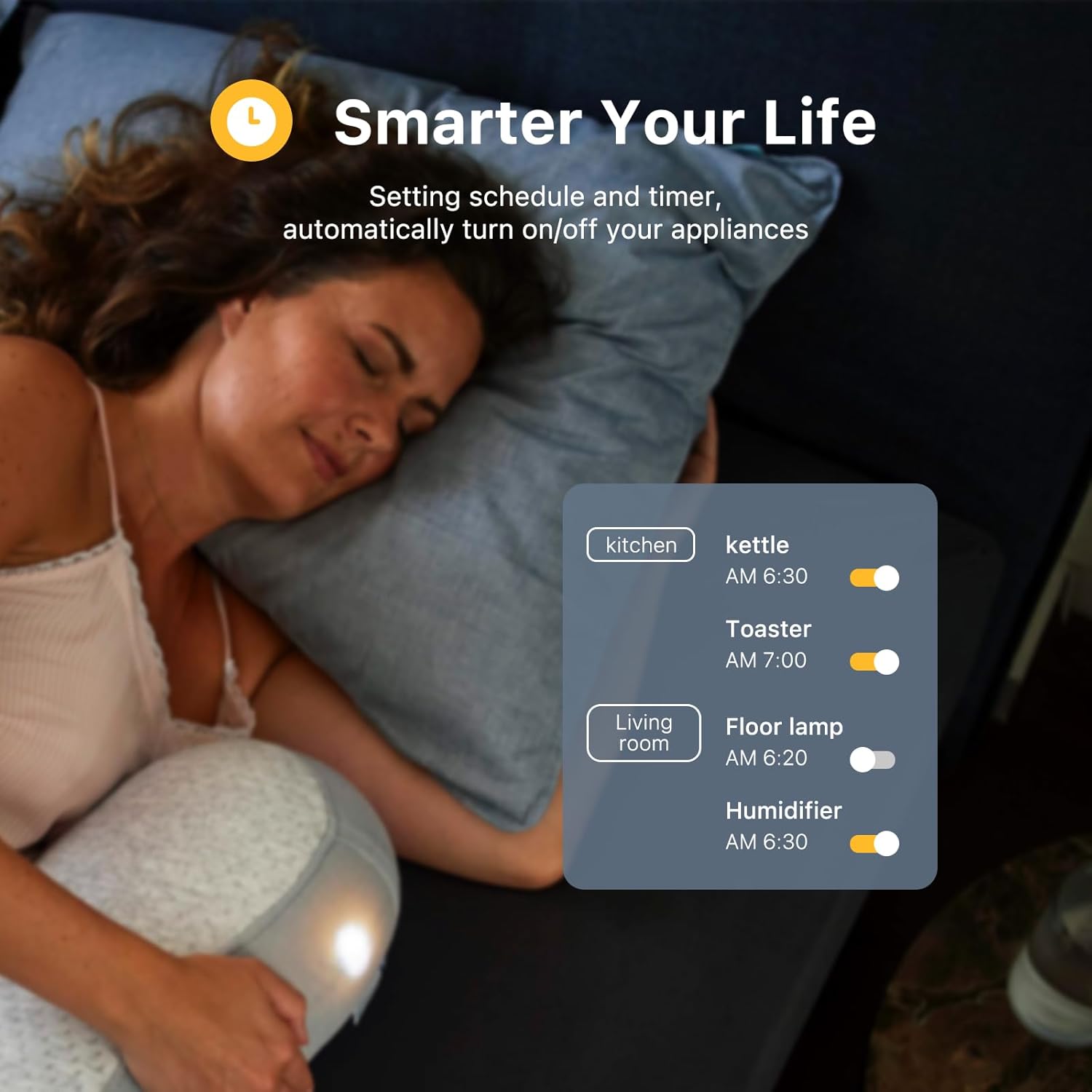 THIRDREALITY Smart Plug M3 4 Pack,Matter Over WiFi,15A/1800W Max,ETL Certified,Compact Design, Work with SmartThings, Apple Home,Alexa,Google, Homey,Home Assistant,No Power Meter,2.4G Wi-Fi Only - Image 6