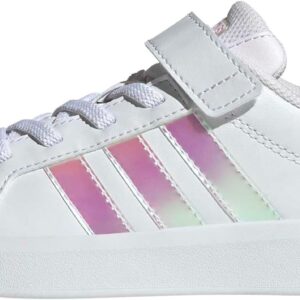 adidas Baby-Boys Grand Court 3.0 Elastic Lace & Strap