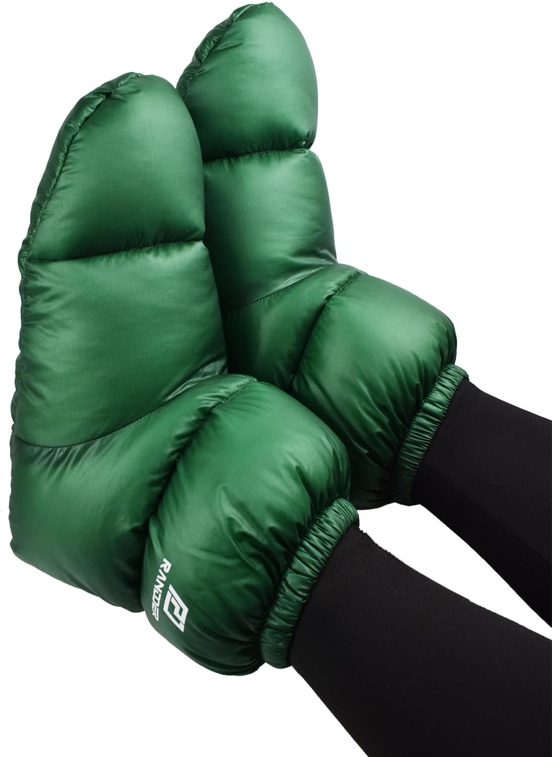 Down Booties Warm Socks 10D Nylon Ultralight Sleeping Sock for Camp, Backpacking, Camping Sleeping Bag Tent Down Slippers Foot Warmer (R02) - Image 5