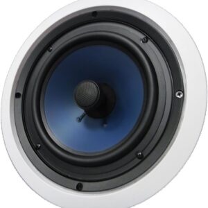 82C Silver Ticket In-Ceiling Speaker with Pivoting Tweeter (8 Inch in-ceiling) 1 Piece, 11 inch overall size