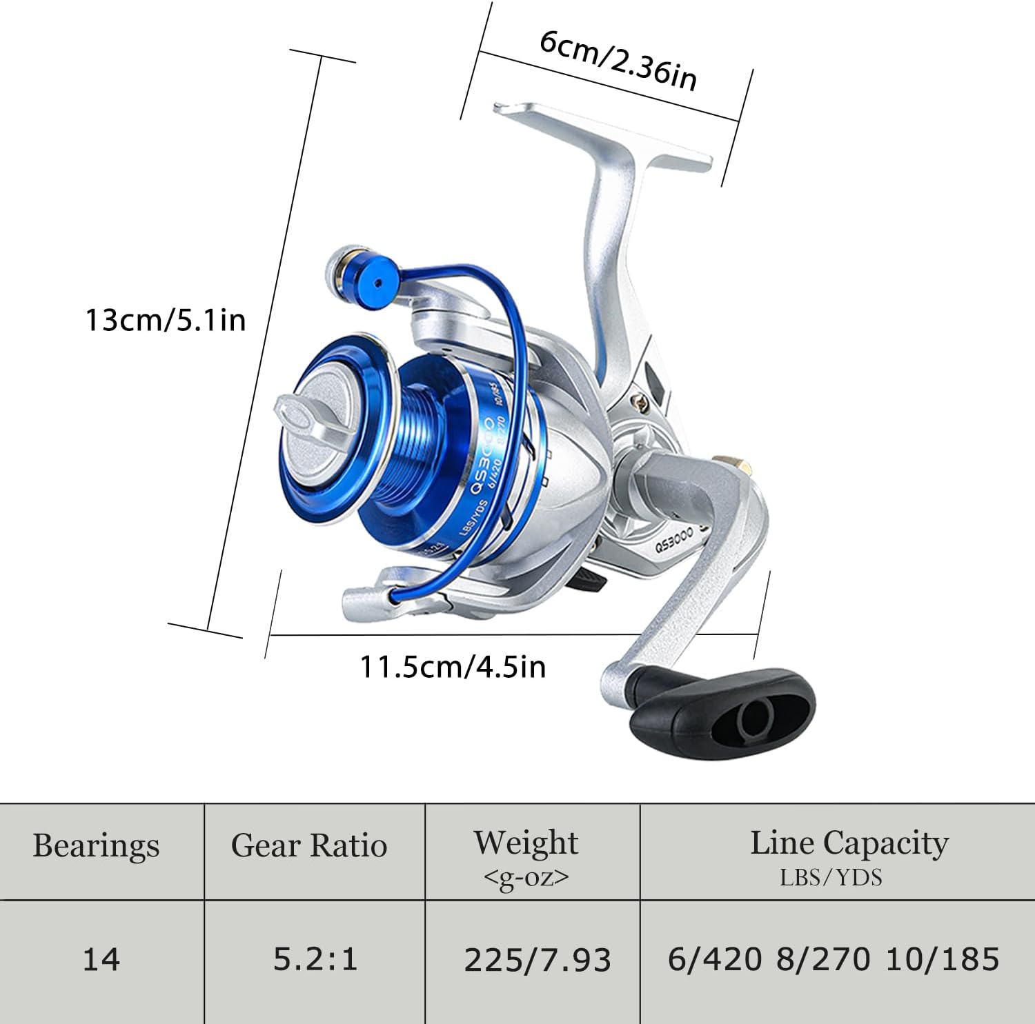 Fishing Pole Combo, 6.9ft Telescopic Rods Set, Collapsible Fishing Rods 2PCS Spinning Reel Set with Carrier Bag Freshwater Fishing Rod and Reel Combos Kits - Image 4