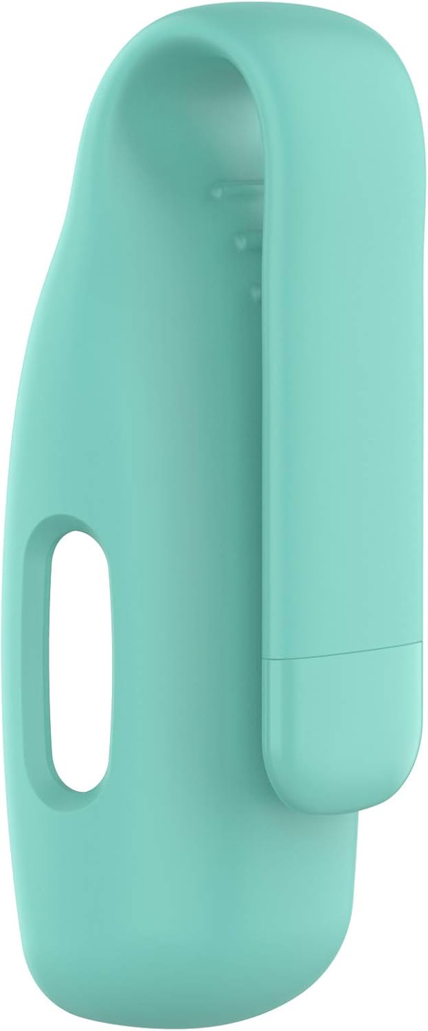 FitTurn Clip Case Accessory Compatible with Fitbit Ace 3 Activity Tracker for Kids 6+, Replacement Colorful Portable Clip Clasp Steel Clip Holder Strap Band for Ace 3 Smartwatch (Tricolor-A) - Image 6