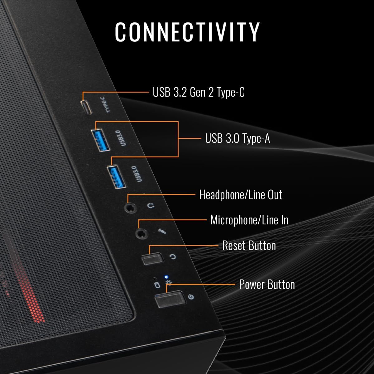 Thermaltake LCGS View 9897X-270 Gaming Desktop (AMD Ryzen™ 7 9800X3D, 32GB 6400MT/s DDR5 RGB Memory, AMD Radeon™ RX 9070 XT, 2TB NVMe M.2, WiFi, Windows 11) V27B-B850-97X-LCS - Image 5