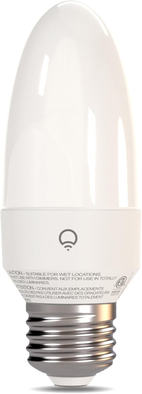 LIFX Color Smart Candle LED Bulb, E26 Base, Wi-Fi RGBW Flame Effect with 26 LED Zones, Dimmable, Flame & Morph Modes, App + Voice Control (Alexa, Google, Siri), 1500K–9000K Tunable White, LFX/ETF - Image 10