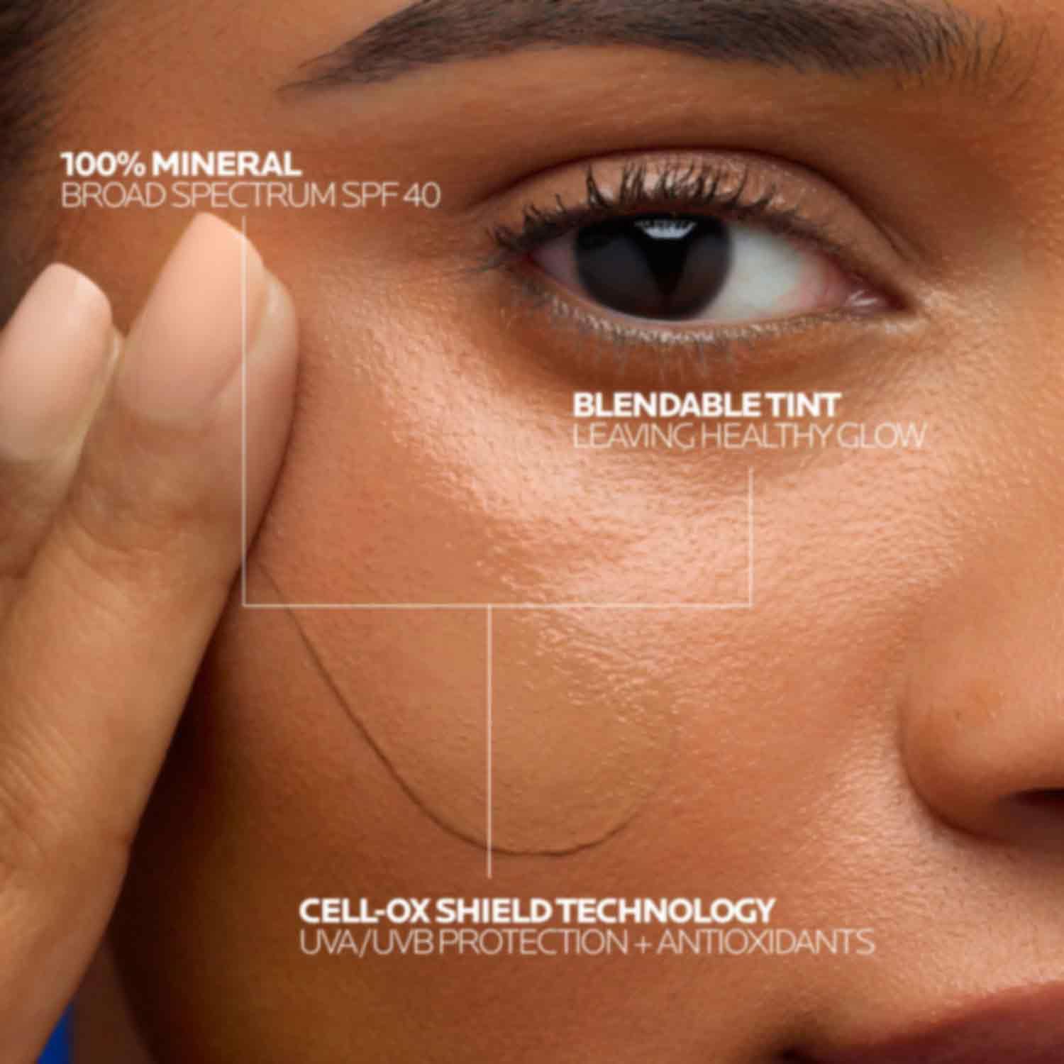 La Roche-Posay Anthelios Sunscreen SPF 40, Ultra-Light Fluid Broad Spectrum SPF 40, Face Sunscreen with Titanium Dioxide Mineral, Lightweight & Fast-Absorbing, Oil-Free, Matte Finish - Image 2