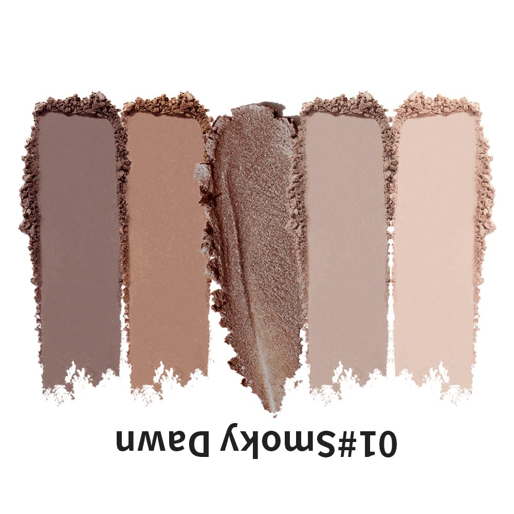 Neutral Nude Brown Eyeshadow Palette, Beige Cool Taupe Bronze Gold Shimmer & Cocoa Matte Shades, High Pigment Blendable Long-Lasting Eye Shadow for Daily Natural Makeup, Soft Glam & Mature Eyes 1 - Image 2