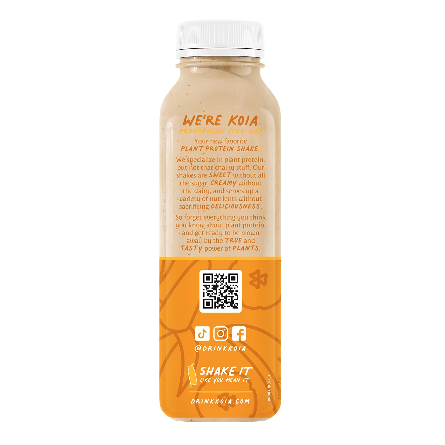 Koia Ready To Drink Plant Protein Shake (12 Fl Oz) - Banana Creme- Dairy Free, Gluten Free, Soy Free, Non GMO, Kosher, Vegan - Image 4