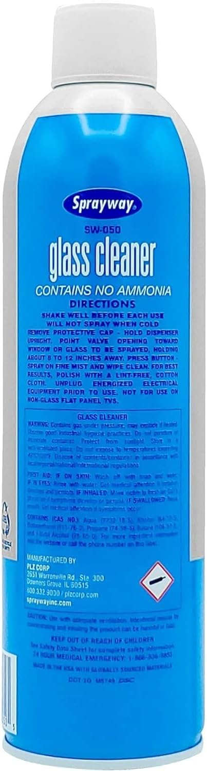 Sprayway Glass Cleaner with Foaming Spray for a Streak-Free Shine for Home and Automotive Use, 19 oz., Pack of 12 - Image 3