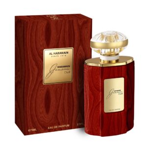 Al Haramain Junoon Oud – Perfume for Women and Men – Captivating Luxury Scent with Woody, Amber, Musk, and Sensual Rosewood – 2.5 oz EDP Spray