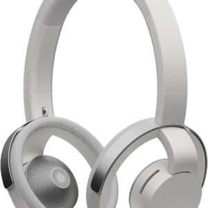 nwm ONE Wireless Open-Ear Headphones | Prevents Sound Leakage with PSZ Technology (Bone Conduction Alternative) | Bluetooth 5.3 | Multipoint | 20-Hour Battery Life with Microphone | Light Gray