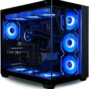 Panorama XL RTX 5080, 24-Core i9-14900KF, 32GB DDR5 RAM, 2TB Gen4 SSD, 360mm Liquid Cooled Gaming Desktop PC w/Windows 11 Pro, 3 Year Warranty, RGB Keyboard+Mouse, Internal WiFi 6E, 3X DP, HDMI