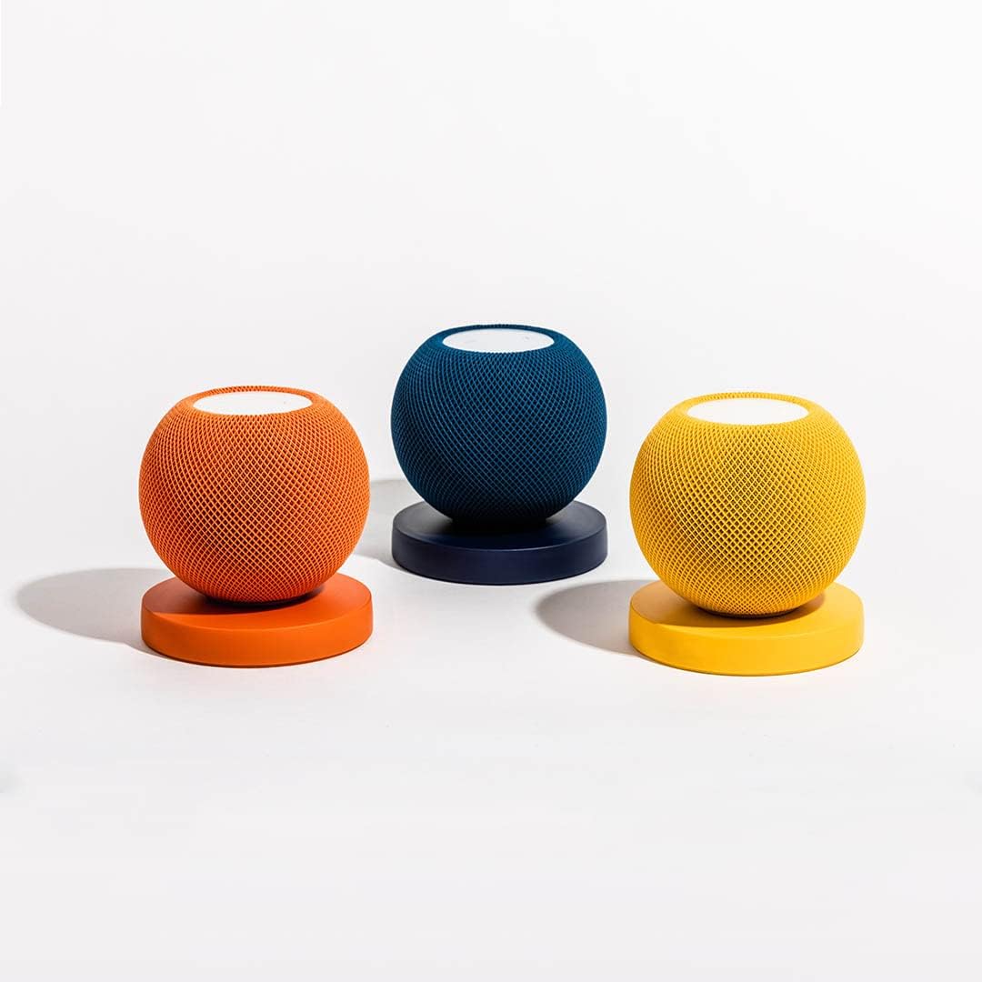 Cable Management Cord Organizer Stand for Apple HomePod Mini, New Amazon Echo (4th Generation), Amazon Echo Dot, Google Home Mini, and Other Electronic Devices. (Orange) - Image 2