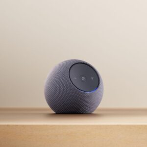 Amazon Echo Dot Max (newest model), Alexa speaker with room-filling sound and nearly 3x bass, Great for living rooms and medium-sized spaces, Designed for Alexa+, Graphite