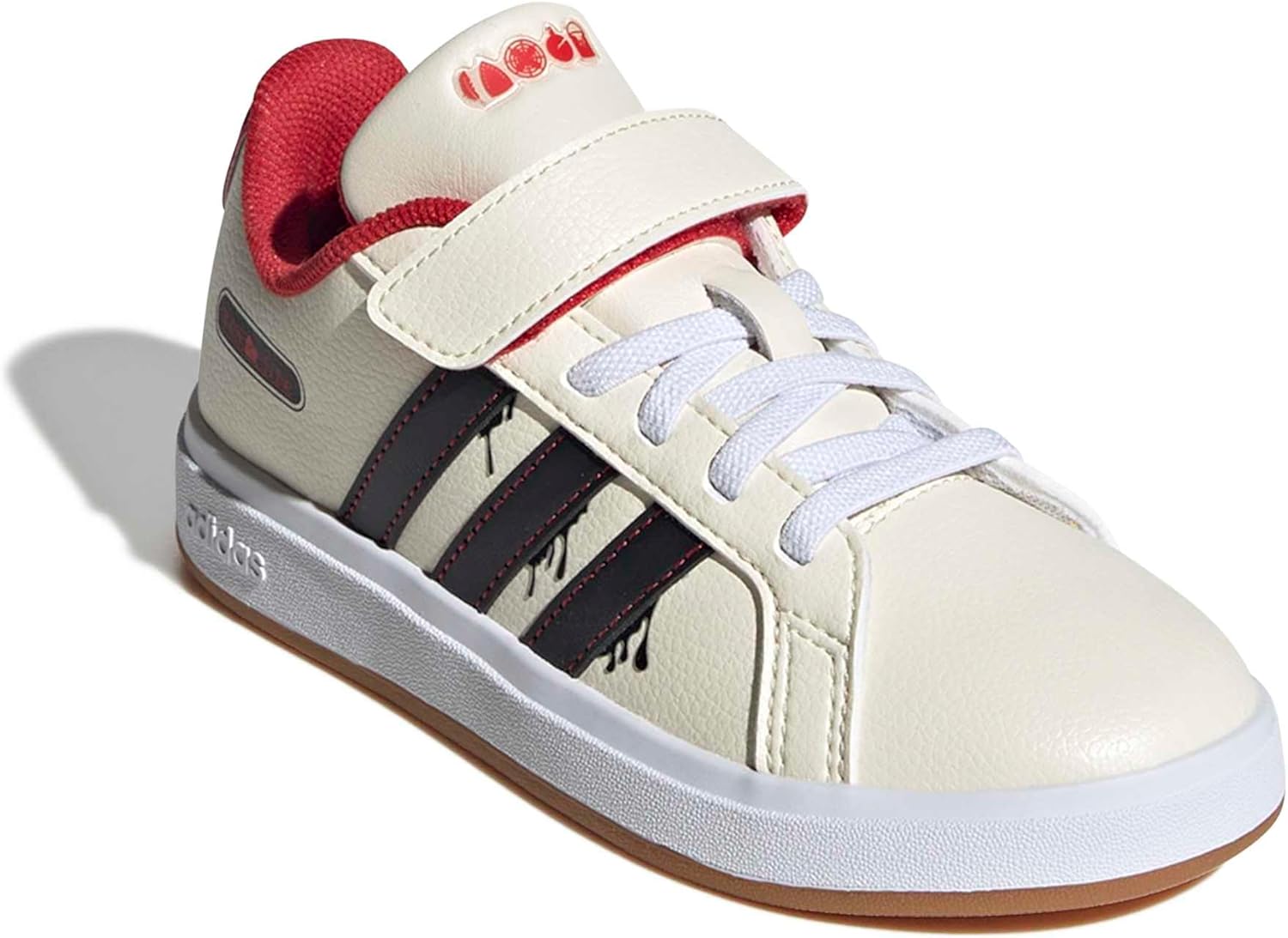 Adidas Unisex-Child Disney Grand Court Elastic Lace & Strap - Image 4