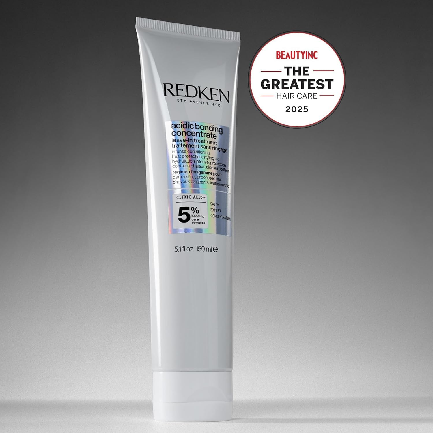 Redken Acidic Bonding Concentrate Leave In Conditioner - Hair Repair Treatment For Weak & Damaged Hair, Bond Building & Strengthening, Smooths & Provides Heat Protection - Image 10