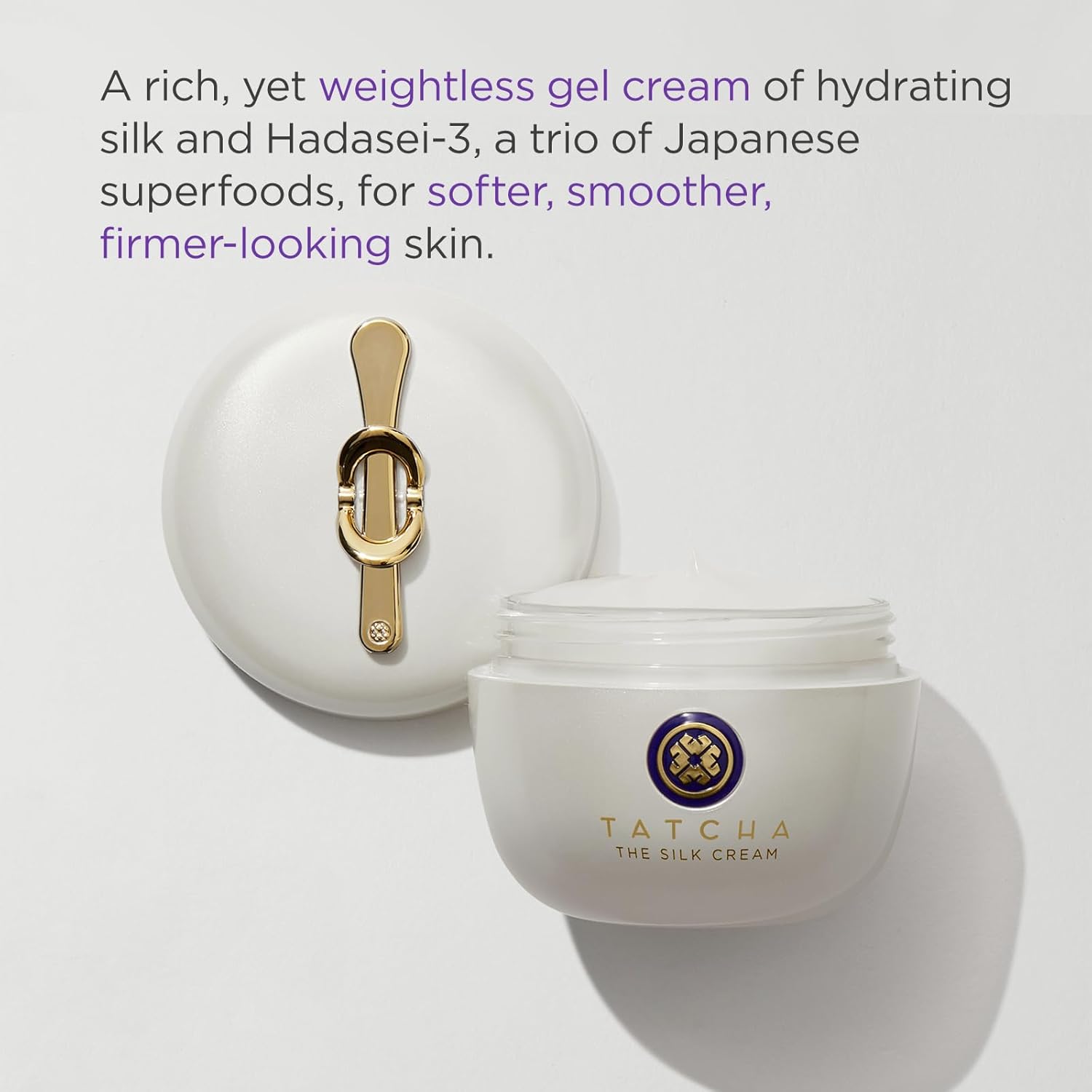TATCHA The Silk Cream: Weightless Moisturizing and Firming Cream for Combo to Dry Skin (50 ml / 1.7 oz) - Image 3