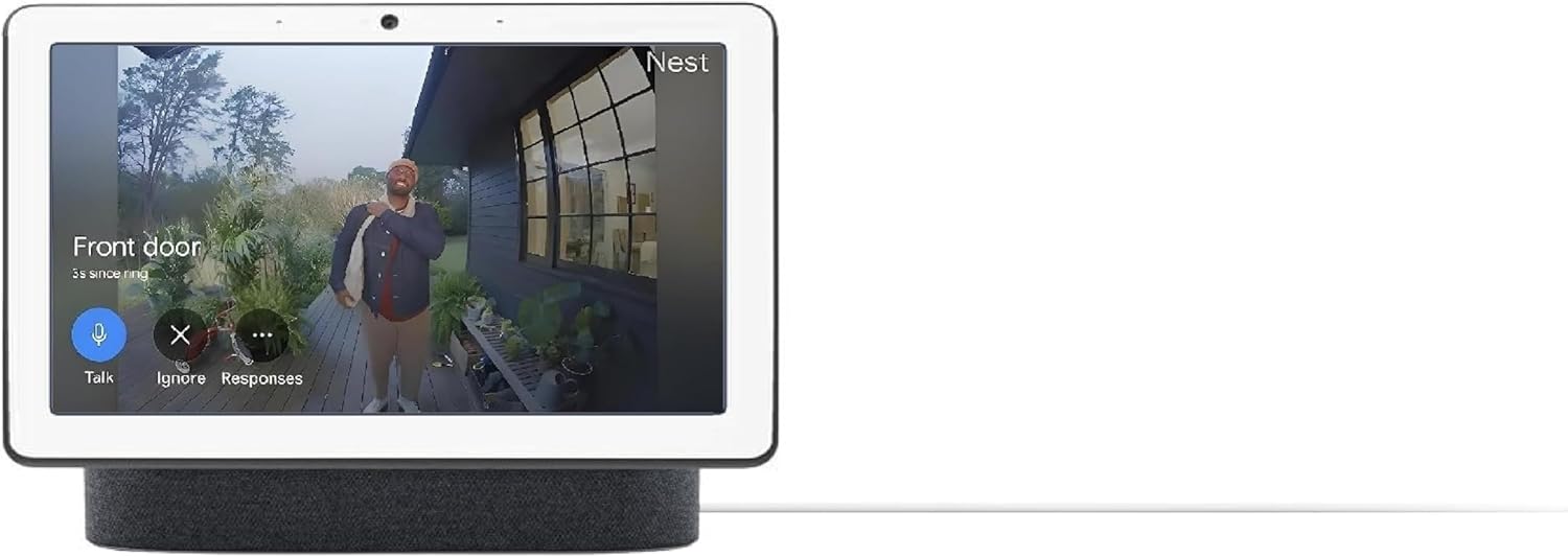 Google Nest Hub Max, Japan Model, Multi Language Nest Hub 10-inch with English Compatibility, H2A GA00639-JP (Charcoal) - Image 7