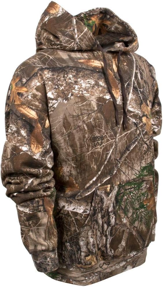 King's Camo KCB115 Men's Classic Hunting Cotton/Poly Blend Camo Pullover Hoodie - Image 3