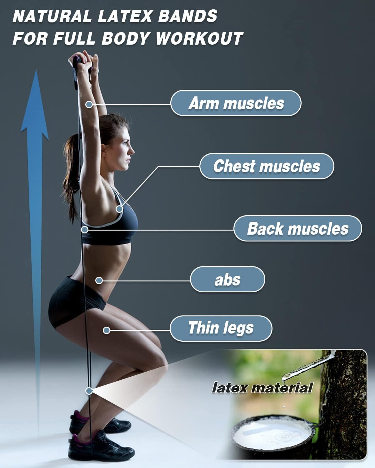 Brebebe Door Anchor Strap for Resistance Bands Exercises, Multi Point Anchor Gym Attachment for Home Fitness, Portable Door Band Resistance Workout Equipment, Easy to Install, Punch-Free, Nail-Free - Image 2