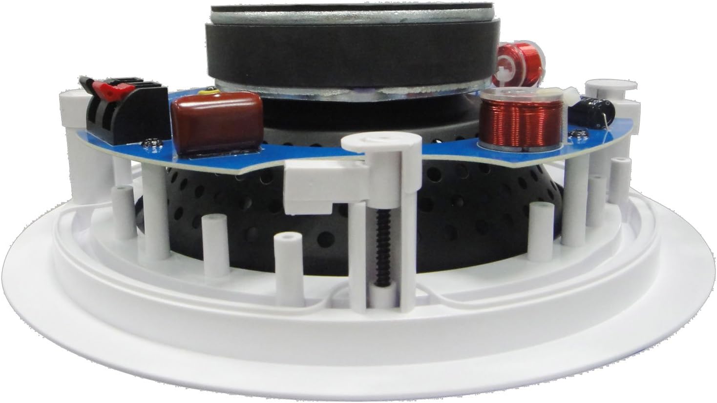 82C Silver Ticket In-Ceiling Speaker with Pivoting Tweeter (8 Inch in-ceiling) 1 Piece, 11 inch overall size - Image 5