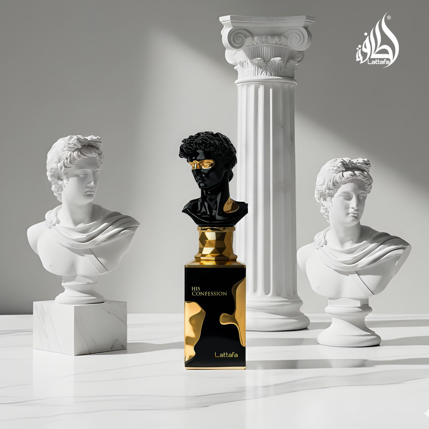 Lattafa His Confession for Men Eau de Parfum Spray, 3.4 Ounce / 100 Ml - Image 4