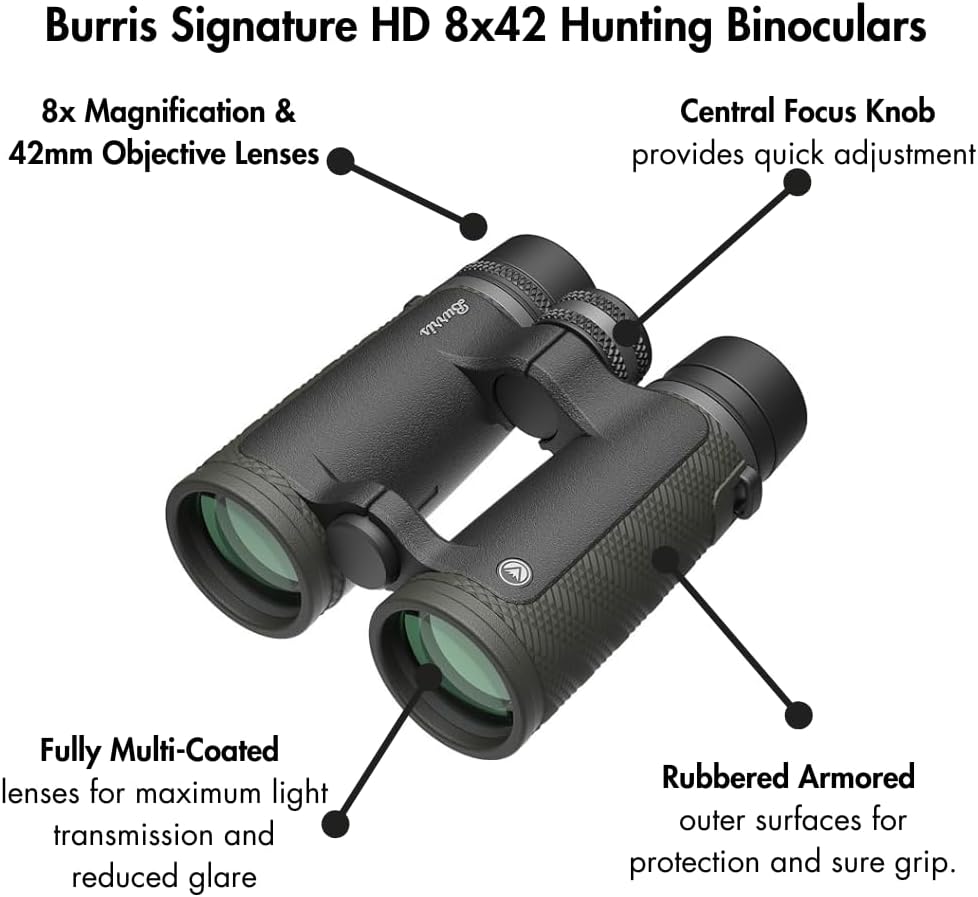 Burris Signature HD 8x42mm (Green), Green/Gray (300298) - Image 2