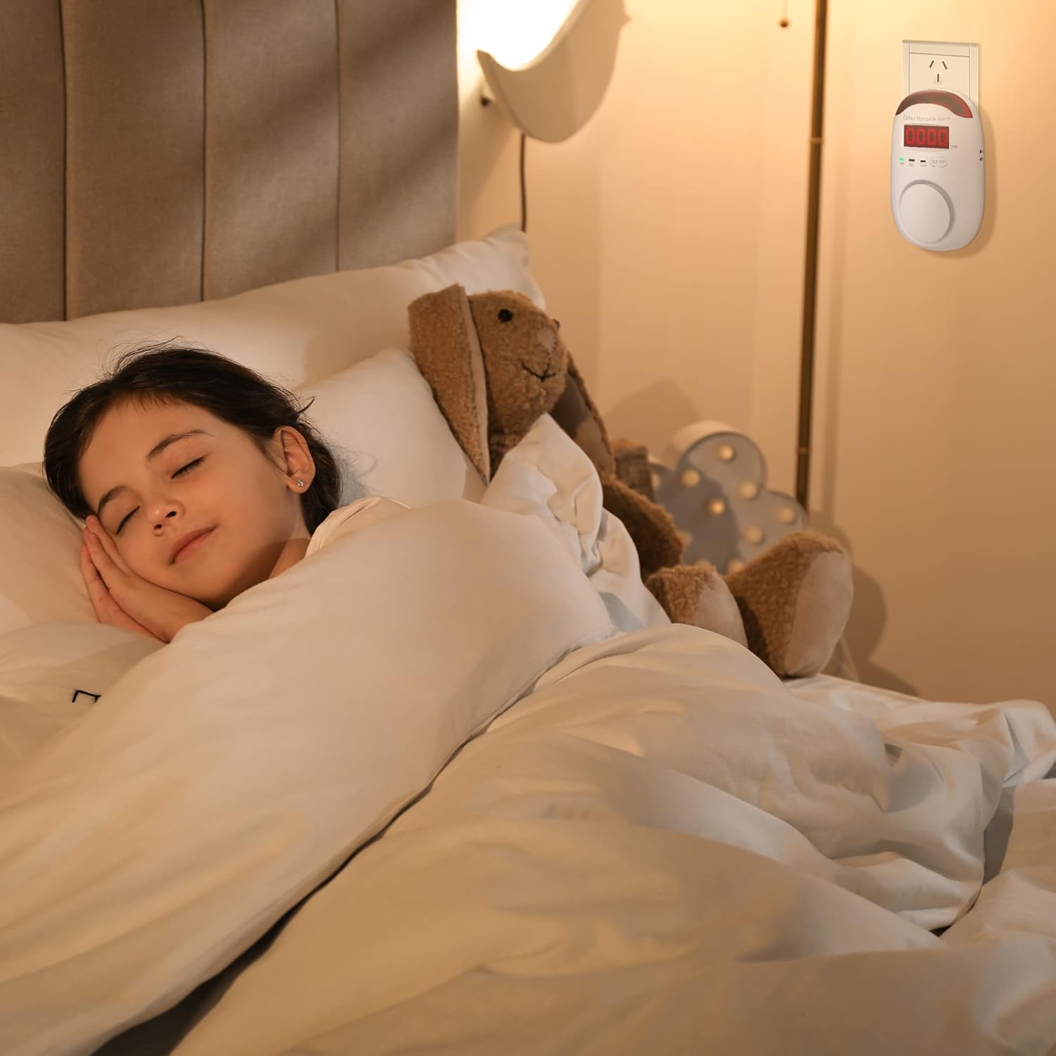 3 Packs Combination Gas & Carbon Monoxide Detectors, Plug in Natural Gas Detector & Carbon Monoxide Alarm, CO Detector Alarm & Propane, Methane, Explosive Gas Detector for Home,RV,Easy to Install - Image 4