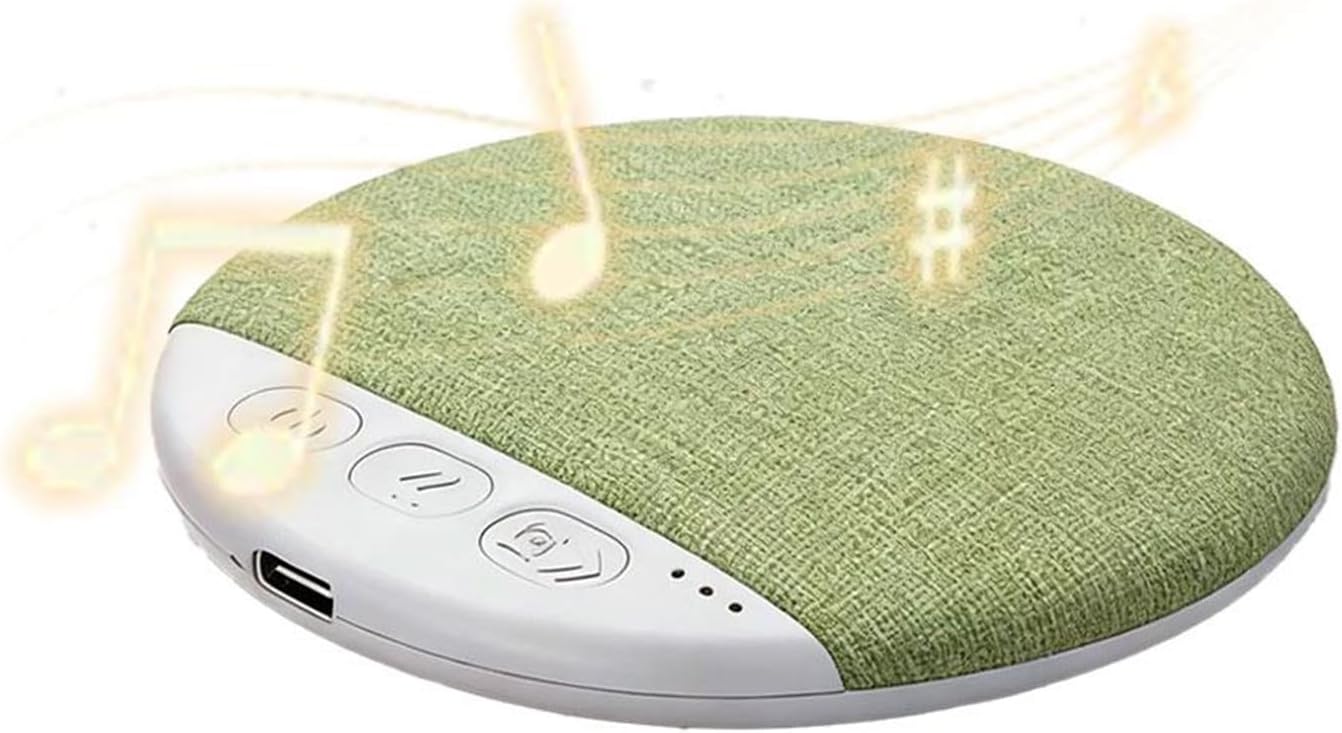 Pillow Speaker for Sleeping,2026 New Bluetooth Under Pillow Speaker with White Noise Timer Wireless Sleep Aid with Stereo Bass Private Sleep Headphones,Side Sleeper Friendly (Green, OneSize) - Image 9