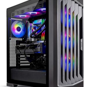 Skytech Gaming Legacy 4 Desktop PC, Intel i9 14900K 3.2 GHz (5.7GHz Turbo), NVIDIA RTX 5070 12GB, Z790 Board, 1TB Gen4 NVMe SSD, 32GB DDR5 RAM 6000, 850W Gold ATX 3 PSU, 420mm ARGB AIO, Wi-Fi, Win 11