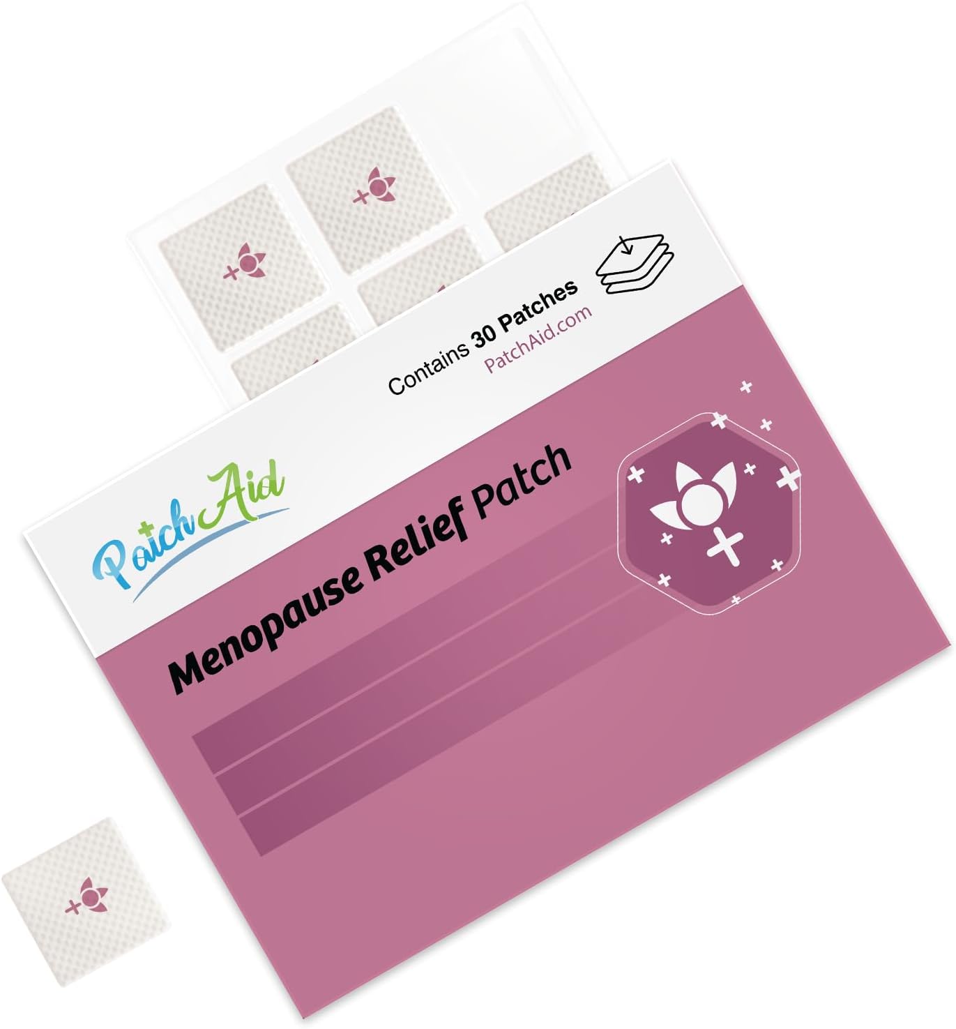 PatchAid Menopause Relief Topical Patch 30-Day Supply - Image 2