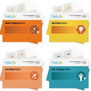 30-Day Premium Topical Patch Bundle by PatchAid