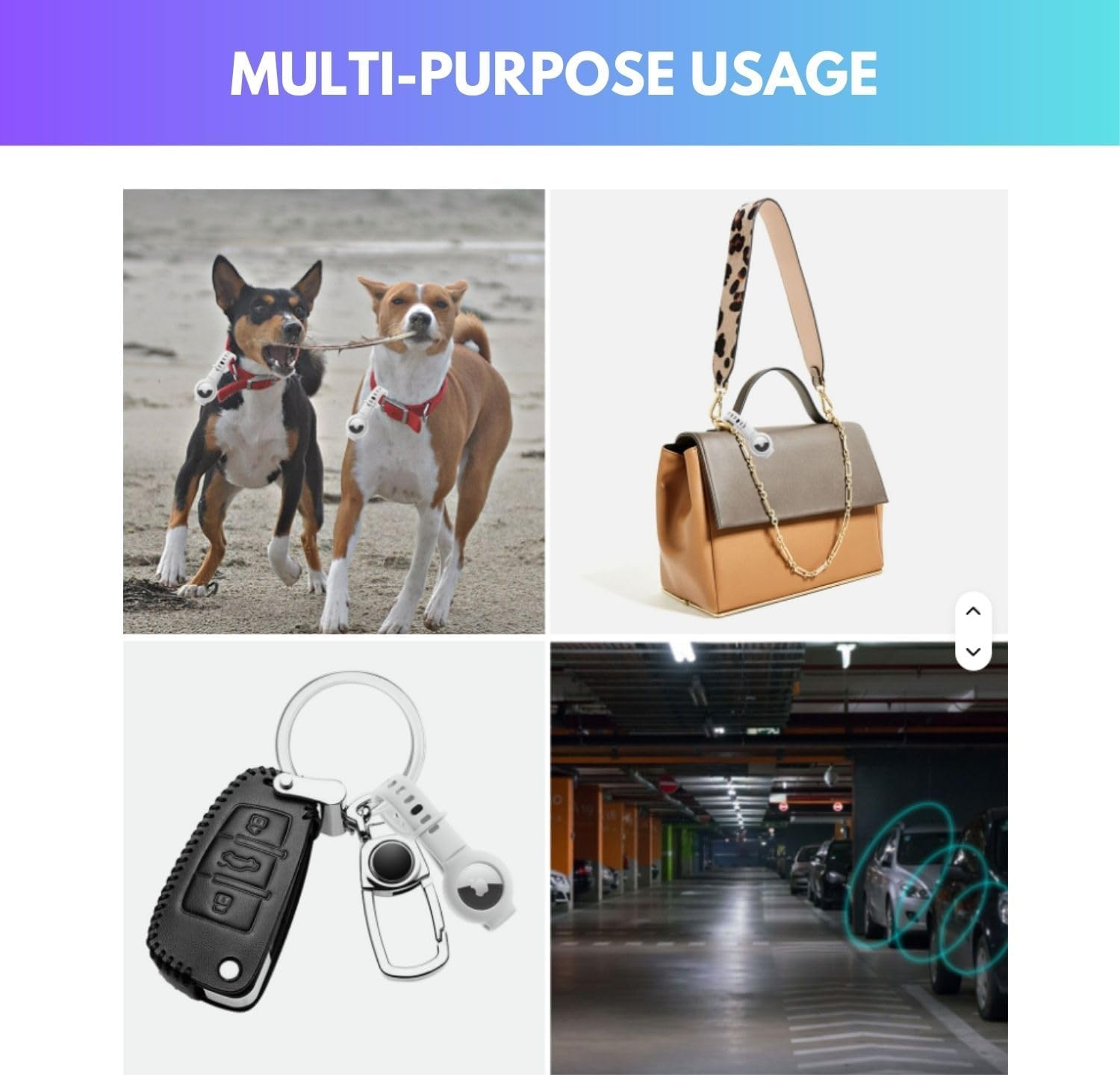 Durable Silicone Tracker Wristband Compatible with AirTag for Kids & Seniors, Adjustable Waterproof Watch Bracelet for Children, Elderly & Family Safety - Image 5