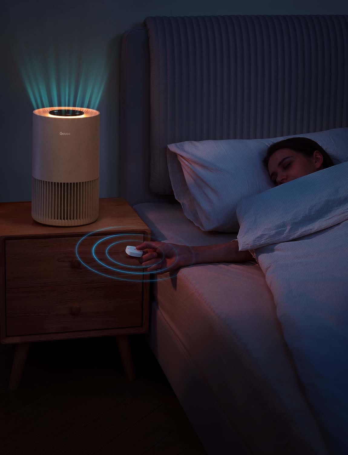 GoveeLife Wireless Mini Smart Button Sensor, Group Control Multiple Devices, Versatile Control Button, Battery Powered, Supports Most GoveeLife Smart Products 2Pack - Image 8