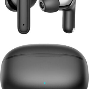 Wireless Earbuds with Charging Case, Bluetooth 6.0 Earbuds in-Ear Noise Cancelling Mic with Deep Bass Sound, 40H Standby Earphones and Super Light Weight Wireless Headphones for Android iOS