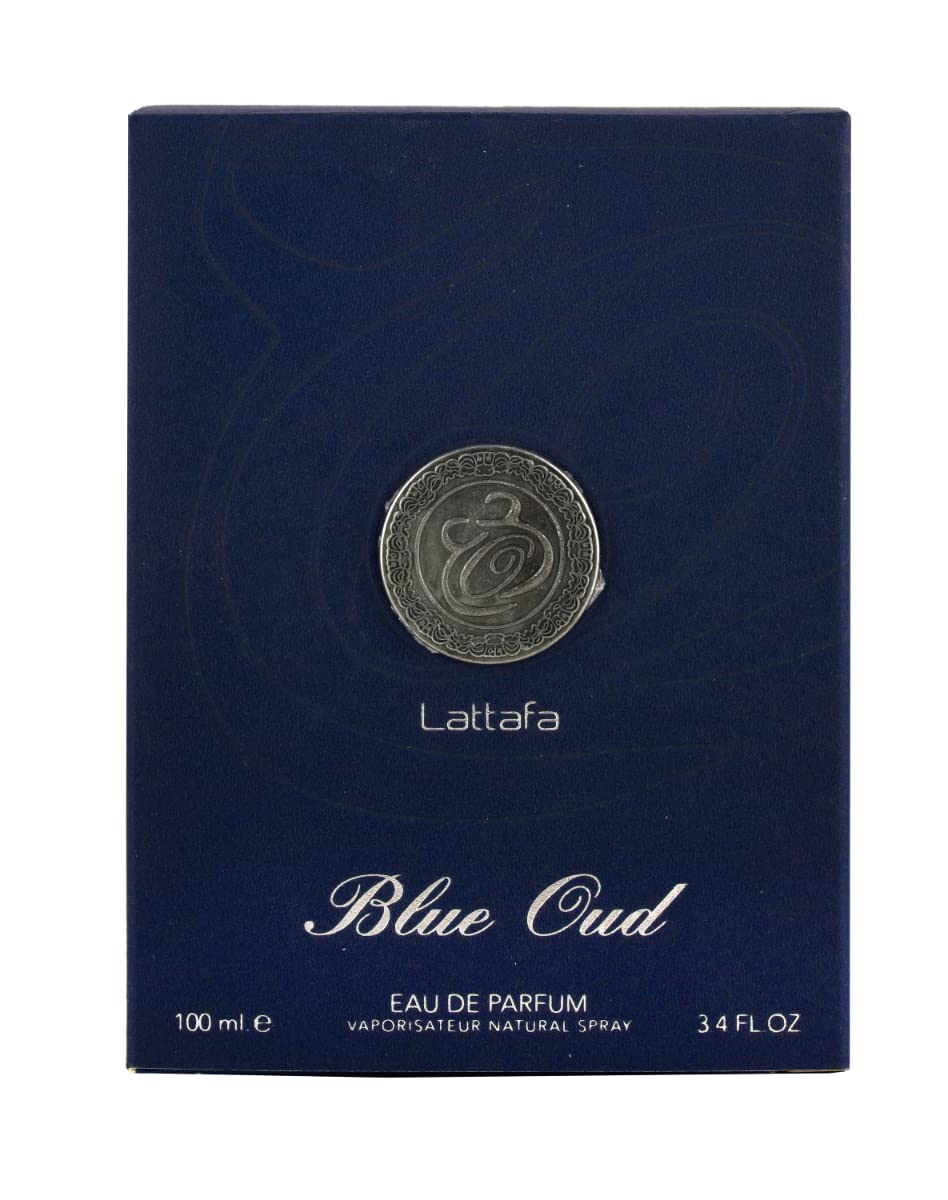 Lattafa Perfumes Blue Oud for Unisex Eau de Parfum Spray, 3.4 Ounce - Image 4