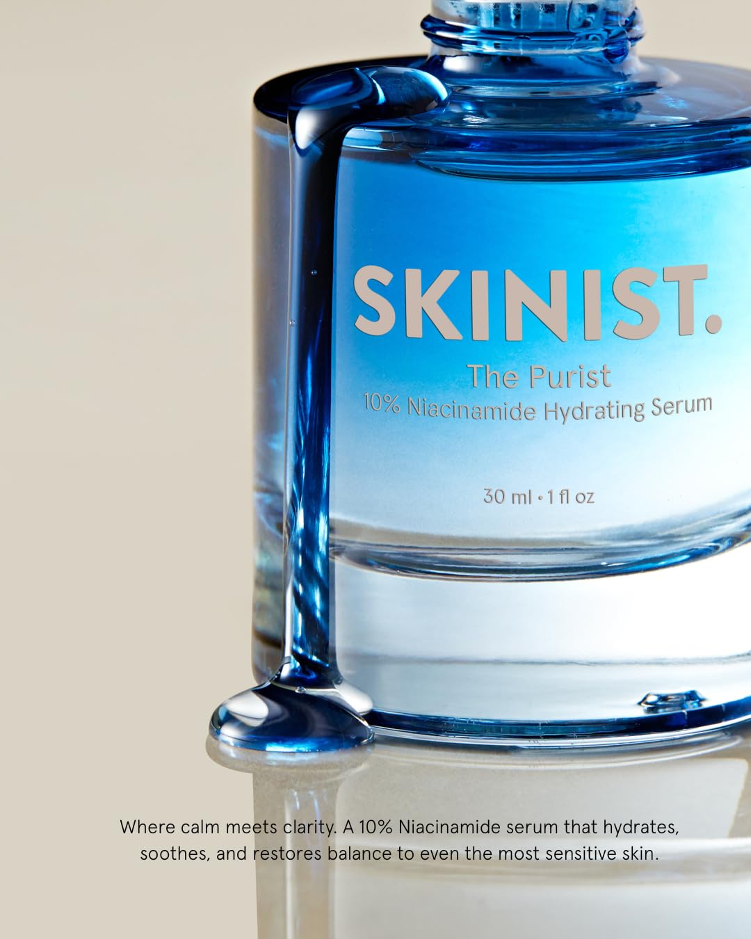 The Purist 10% Niacinamide Hydrating Serum with Hyaluronic Acid – Pore-Minimizing & Brightening for Radiant Complexion - Image 4