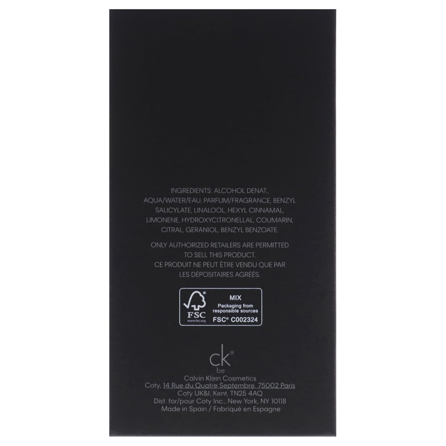 Calvin Klein CK Be Eau de Toilette - Woody Unisex Fragrance – With Notes of Bergamot, Mandarin, Juniper & Lavender - Image 7