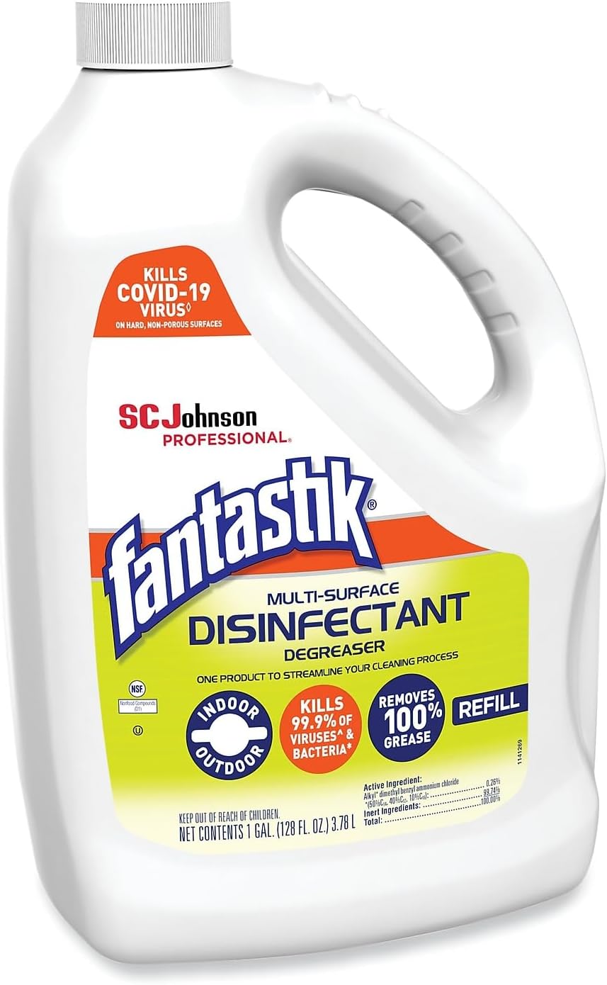 Fantastik 682269EA All-Purpose Cleaner, Pleasant Scent, 1 gallon Bottle - Image 2