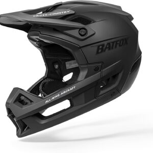 BATFOX Full Face Mountain Bike Helmet for Men Women Adult Helmet Downhill DH BMX MTB