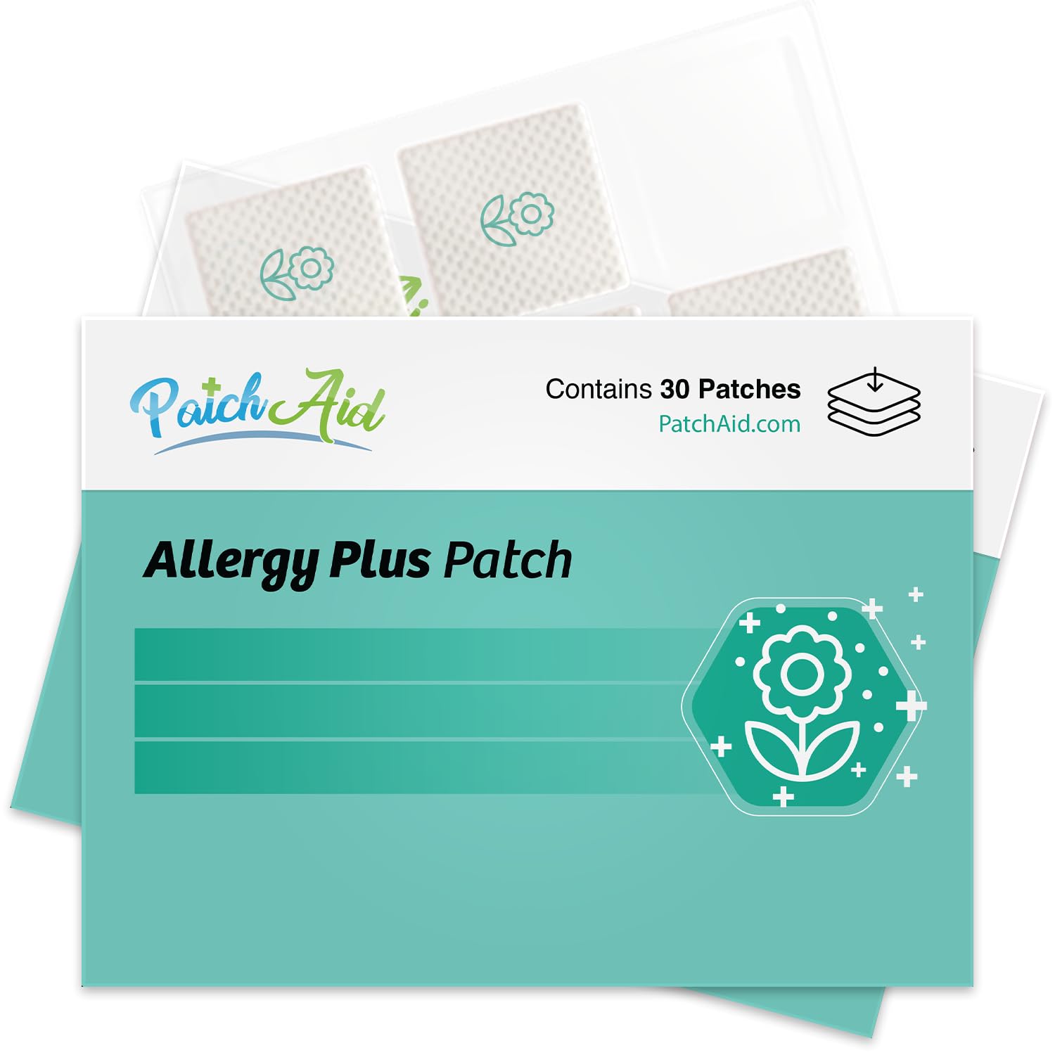 PatchAid Allergy Plus Topical Patch 30-Day Supply