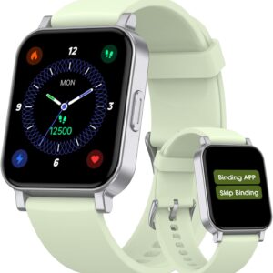 Kummel Smart Watch for Teens No App/Phone Required, Fitness Watches for Teens with Heart Rate, Sleep Monitor, Step Counter for Walking, Pedometer Watch for Women/Men, Lightweight