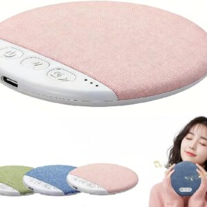 wartleves 2026 New Sleep Pillow Speaker, Bluetooth Pillow Speaker with White Noise Timer Wireless Sleep Aid with Stereo Bass Private Sleep Headphones, Privacy & Meditation (Pink)