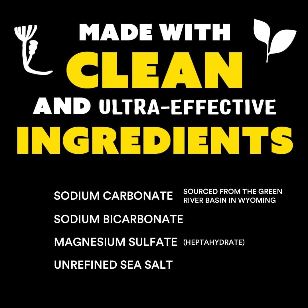 Molly's Suds Original Laundry Detergent Powder | Clean Laundry Detergent Powder for Sensitive Skin | Simple, Effective Ingredients, Stain Fighting | 120 Loads (Unscented) - Image 4