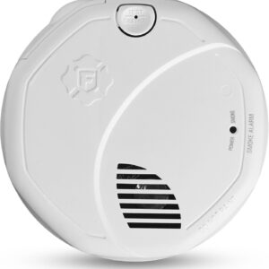 First Alert BRK Interconnect Battery-Operated Smoke Alarm with Voice Alerts, 1-Pack