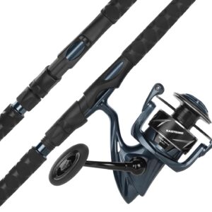 KastKing ReKon Saltwater Fishing Rod and Reel Combo, Fishing Poles & Reels Combo, Graphite Blank, Zirconia Rings, NyliTech Frame & Rotor, EVA Handle, Uplock Reel Seat