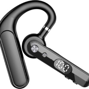 Wireless Earphone Compatible with Motorola Moto G/G Play (2026) – Ear-Hook Headphone Boom Mic Open-Ear Handsfree Single